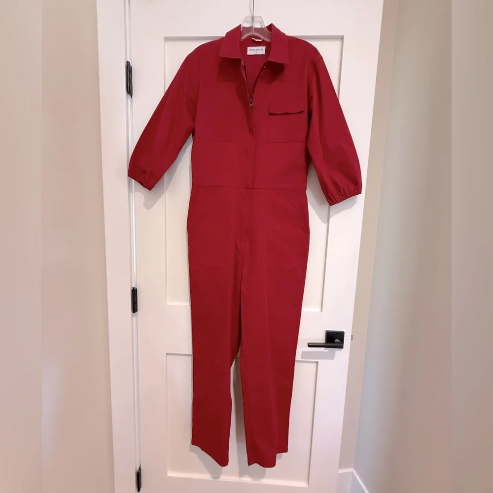 NWOT Rivet Utility Charmer Jumpsuit size medium - Picture 2 of 6